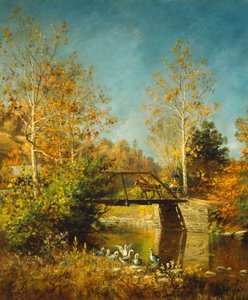 Indo para a cidade de Edward Lamson Henry